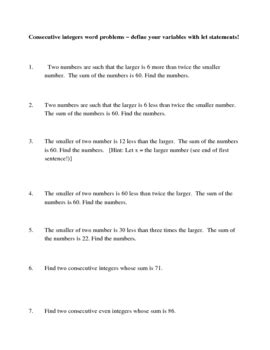 consecutive integers calculator|Consecutive Integer Word Problems Calculator .